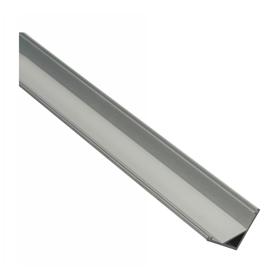 DA900009/2  3m Anodized Silver Aluminium Profile 16 x 16mm